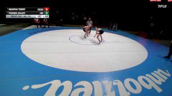 4A 175 lbs 1st Place Match - Keaton Terry, Crimson Cliffs High vs Fisher Jolley, Timpanogos