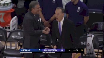 2018 American vs Northwestern | Big Ten Basketball