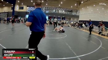 115 lbs Round 6 (8 Team) - Te`Jean Beal, Team Gotcha vs Kam Carr, Ohio Gold