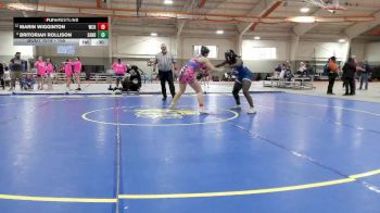 155 lbs Cons. Round 7 - Marin Wigginton, Whiteland Community vs Britoriah Rollison, Sandusky