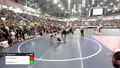54 lbs Round Of 16 - Miguel Pacheco, SLV Elite WC vs Kruizemen Myers, Colorado Outlaws