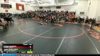 138C Round 3 - Gage McGillvray, Park / Sweet Grass Co vs Ethan Nickisch, Campbell County