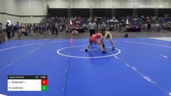 126 lbs Consolation - Luke Passarelli, PA vs Nick Cambria, GA