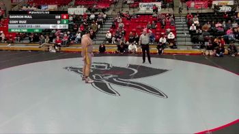 285 lbs Quarterfinal - Cody Ruiz, Quincy vs Dawson Rull, University Of Central Missouri