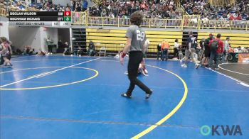 46 lbs Quarterfinal - Declan Wilson, Raw Wrestling Club vs Beckham McKaig, Standfast