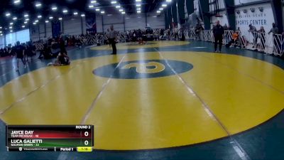 100 lbs Rd# 2 10:30am Friday - Jayce Day, Team Michigan vs Luca Galietti, Nauman Green