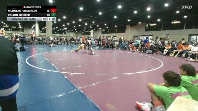 165 lbs Round 1 (32 Team) - Nicholas Pasqualini, Funky Boyz vs Colton Meister, Team TN