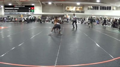 157 lbs Prelim - Fernando Lopez, Ashland University vs Kristian Blake, Indiana Tech