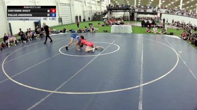 120 lbs Cheyenne Stacy, Nebraska vs Pallas Andersen, Utah