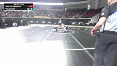 125 lbs 3rd Place - Aiden Scheeringa, Liberty vs Juan Cantu, Texas A&M