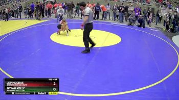 59 lbs Cons. Round 2 - Jep McCrae, Eastern Oregon Elite vs Nyjah Kelly, Newberg Mat Club