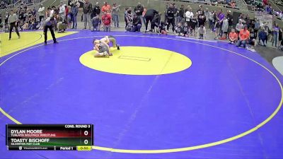 67 lbs Cons. Round 3 - Toasty Bischoff, Silverton Mat Club vs Dylan Moore, Tualatin Wolfpack Wrestling