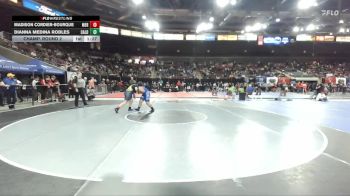 190 lbs Champ. Round 2 - Dianna Medina Robles, Caldwell vs Madison Cordier-Bourque, Meridian