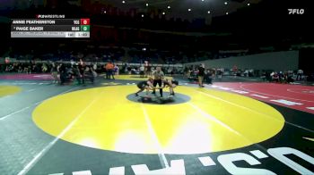 4A/3A/2A/1A Girls 190 Cons. Round 2 - Paige Baker, Willamina Girls vs Annie Featherston, Yamhill-Carlton Girls