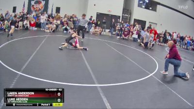 62 lbs Round 2 - Luke Hedden, JET Wrestling Club vs Laken Anderson, Ninety Six Wrestling