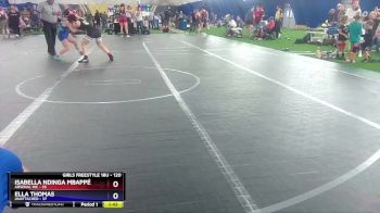 120 lbs Round 3 - Isabella Ndinga Mbappé, Arsenal WC vs Ella Thomas, Unattached