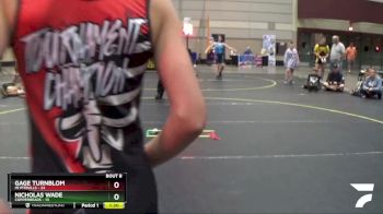 112 lbs Semis & 1st Wrestleback (8 Team) - Carson Vohnwinkle, Mi Pitbulls vs Weston Millen, Copperheads