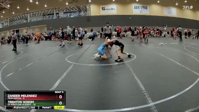 72 lbs Round 3 - Trenton Hosom, CP Wrestling Academy vs Zander Melendez, Team Gotcha