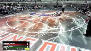 107 lbs Semis & 1st Wrestleback (8 Team) - Oscar Hanks, Bemidji vs Cooper Herzig, Muskego