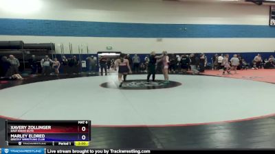 106 lbs Round 3 - Xavery Zollinger, East Idaho Elite vs Marley Eldred, Grizzly Wrestling Club
