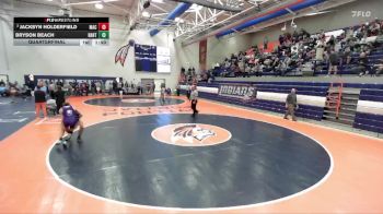 144 lbs Quarterfinal - Bryson Beach, Rantoul vs Jacksyn Holderfield, Macomb