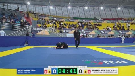 LEONARDO LETERI SASSO DE OLIVEIR vs MICHEL MAXIMO VIEIRA 2026 FPJJ Circuito Paulista GI Etapa 3