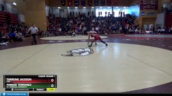 157 lbs Champ. Round 1 - Tarrone Jackson, Coe vs Parker Terronez, St. Ambrose University