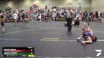 90 lbs Round 2 (6 Team) - Charlie Strezo, American Gladiators-Storm vs Ej Smith, Untouchables Black