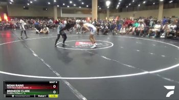 120 lbs Round 3 (6 Team) - Brendon Clark, Florida Pitbulls vs Noah Rains, Team Rich Habits White