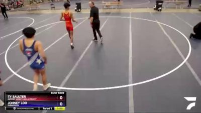 138 lbs Quarterfinal - Ty Saulter, Summit Wrestling Academy vs Johney Loo, Minnesota