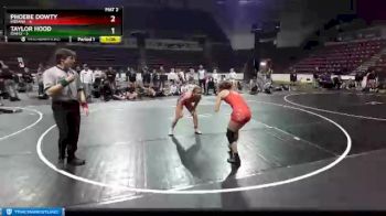 W-117 lbs Quarters & 1st Wb (16 Team) - Taylor Hood, Idaho vs Phoebe Dowty, Indiana