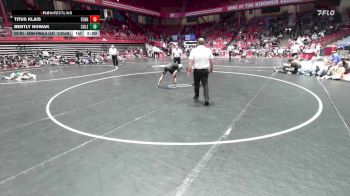 113 lbs D2/d3 - Semi-finals (sat 10:00am.) - Bently Nowak, Coleman vs Titus Klais, Fennimore