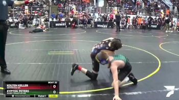 95 lbs Champ. Round 1 - Kolten Keller, Beaverton WC vs Kypton Peters, Olivet Folkstyle WC