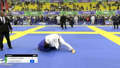 JEAN SANDES CARVALHO vs YAN MAIA FORTE 2024 Brasileiro Jiu-Jitsu IBJJF