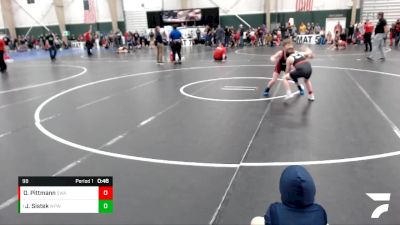 98 lbs Round 2 - Josiah Sistek, WWC Predator Wrestling vs Oliver Pittmann, Siouxland Wrestling Academy