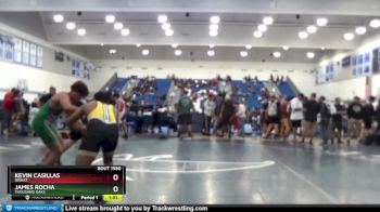195 lbs Semifinal - Kevin Casillas, BigKat vs James Rocha, Thousand Oaks