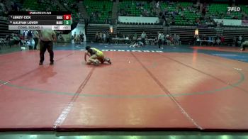 1-5A 120 Cons. Round 3 - Lenzy Cox, Brooks vs Aaliyah Lovoy, Madison County