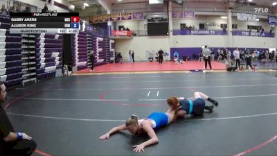145 lbs Quarterfinal - Gabby Akers, Murray State vs Allison King, University Of Saint Mary
