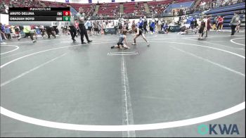 52-55 lbs Quarterfinal - Aruto DELUNA, CacheWrestlingClub vs Obadiah Boyd, Harrah