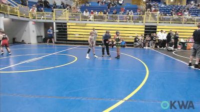 61 lbs Semifinal - Maxwell Roy, Standfast vs Bentlee Egleston, Collinsville Cardinal Youth Wrestling