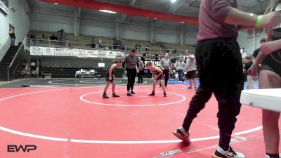 64 lbs 3rd Place - Klasen Couch, Vian Wrestling Club vs Liliana Guerrero, Brushy Wrestling Club