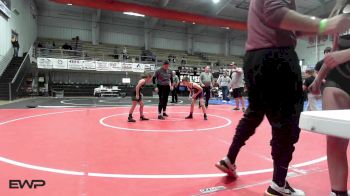 64 lbs 3rd Place - Klasen Couch, Vian Wrestling Club vs Liliana Guerrero, Brushy Wrestling Club