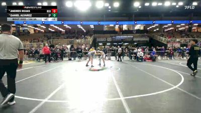 144 3A Cons. Round 3 - Daniel Alvarez, Spanish River vs Andres Rojas, Miami Southridge Hs