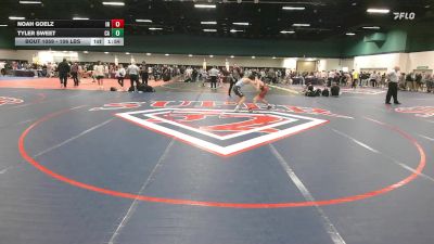 106 lbs Round Of 64 - Noah Goelz, IN vs Tyler Sweet, CA