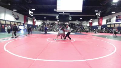 285 lbs Champ. Round 2 - Francisco Macias, Rowland vs George Sixto, Trabuco Hills