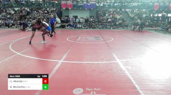 138 lbs Final - Lilya Akande, Shelton vs Kan-yah McCarthy, Fairfield Ludlowe