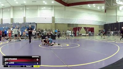 106 lbs Semifinal - Ian Stearns, PA vs Ray Long, IL