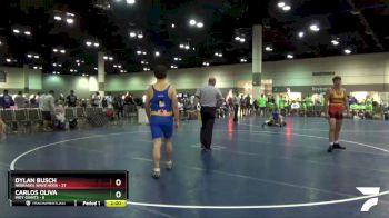 160 lbs Round 2 (6 Team) - Dylan Busch, Nebraska Wave Hogs vs Carlos Oliva, Indy Giants