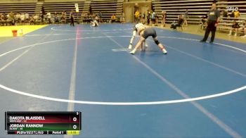 160 lbs Semis & 1st Wrestleback (8 Team) - Dakota Blaisdell, WEM/JWP vs Jordan Rannow, HLWW