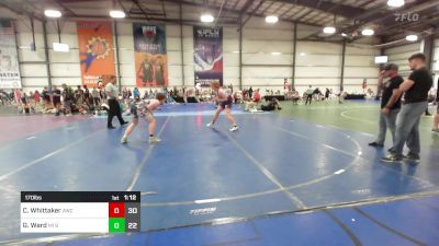 170 lbs Rr Rnd 2 - Cameron Whittaker, Arsenal Wrestling Club vs Gregory Ward, MI Bad Boys Black